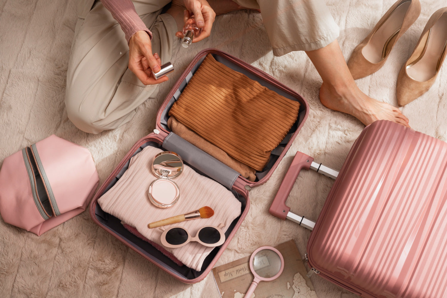 Was gehört in eine Reisekosmetiktasche? Was lohnt sich wirklich und was nimmt nur Platz weg?