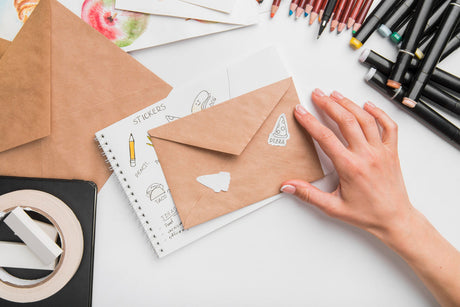 Wie macht man aus einem Stück Papier einen Umschlag? Schauen Sie sich diesen Trick an!