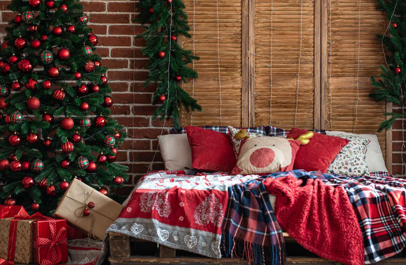 Weihnachtskissenbezüge – Inspiration für einen weihnachtlichen Akzent im Schlafzimmer