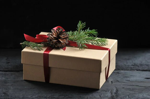 Weihnachtliche Geschenkboxen