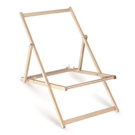 Holz-Liegestuhlgestell Buche – Natur