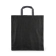 Baumwolltasche 38 x 42 cm, Henkel 35 cm, 220 g/m², schwarz