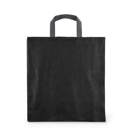 Baumwolltasche 38 x 42 cm, Henkel 35 cm, 220 g/m², schwarz