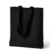 Baumwolltasche Schwarz 380x420 mm Griff: 70 cm