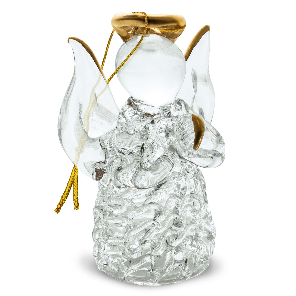 Set aus Christbaumanhängern, Glasengeln, Weihnachtsschmuck