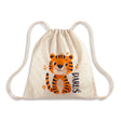 Baumwoll-Rucksacktasche 340 x 400 mm mit Aufdruck für Kinder Der kleine Tiger