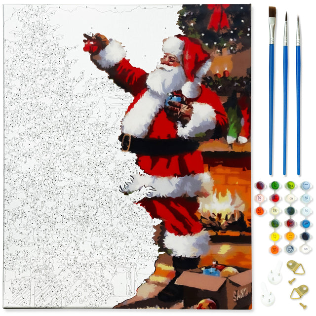 Malen nach Zahlen 40×50cm Weihnachtsmann