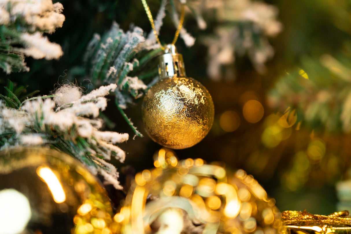 Weihnachtskugeln GOLD 6/4/3cm 100St.