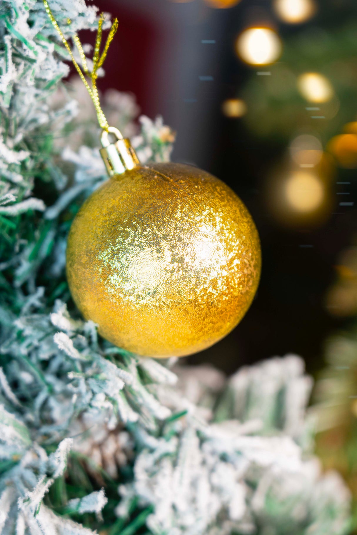 Weihnachtskugeln GOLD 6/4/3cm 100St.