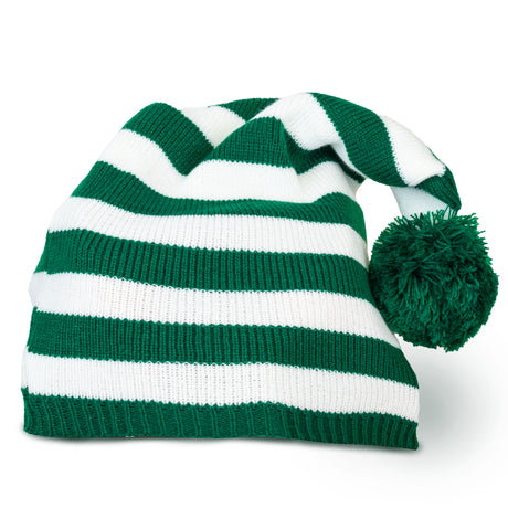 Gestreifte Winterweihnachtsmütze