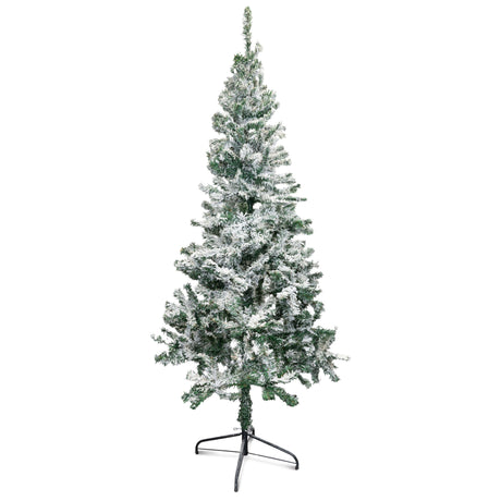 Schneebedeckter Weihnachtsbaum Künstlich 180 cm Dicht