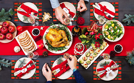 Weihnachtstischsets – 6er-Set