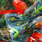 Weihnachtbeutel aus Polyester Schneemann 30x45cm
