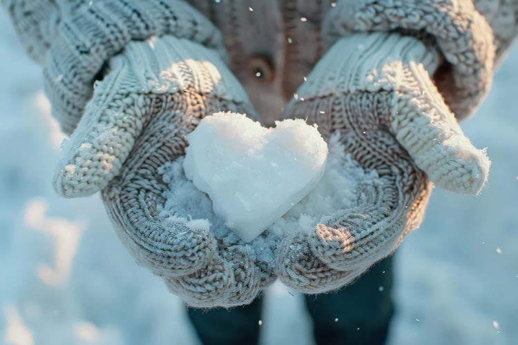 Schneeballmacher Herz