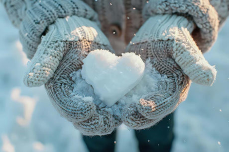 Schneeballmacher-Herz