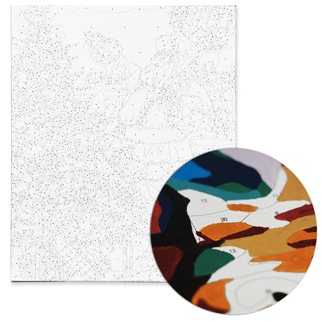 Malen nach Zahlen 40×50cm Weihnachtsmann