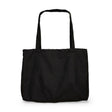 Baumwolltasche 38 x 28 cm, Henkel 70 cm, 145 g/m², schwarz