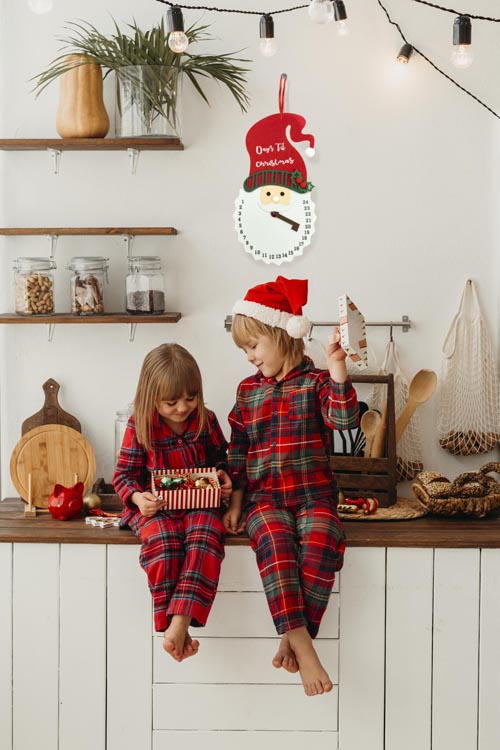 Adventskalender „Weihnachtsmann“ Uhr