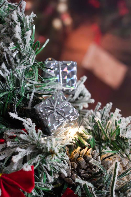 Silbernes Mini-Geschenkset mit 12 Stück