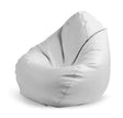 Bean Bag Sitzsack, 80 x 80 x 120 cm, Sitzkissen, mit Tragegriff Boden - Hellgrau
