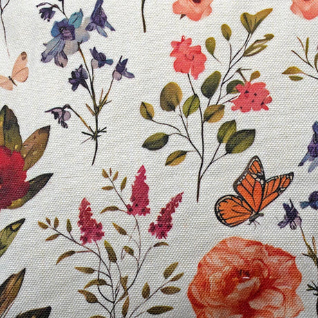 Baumwolltasche Blumen 35x38cm