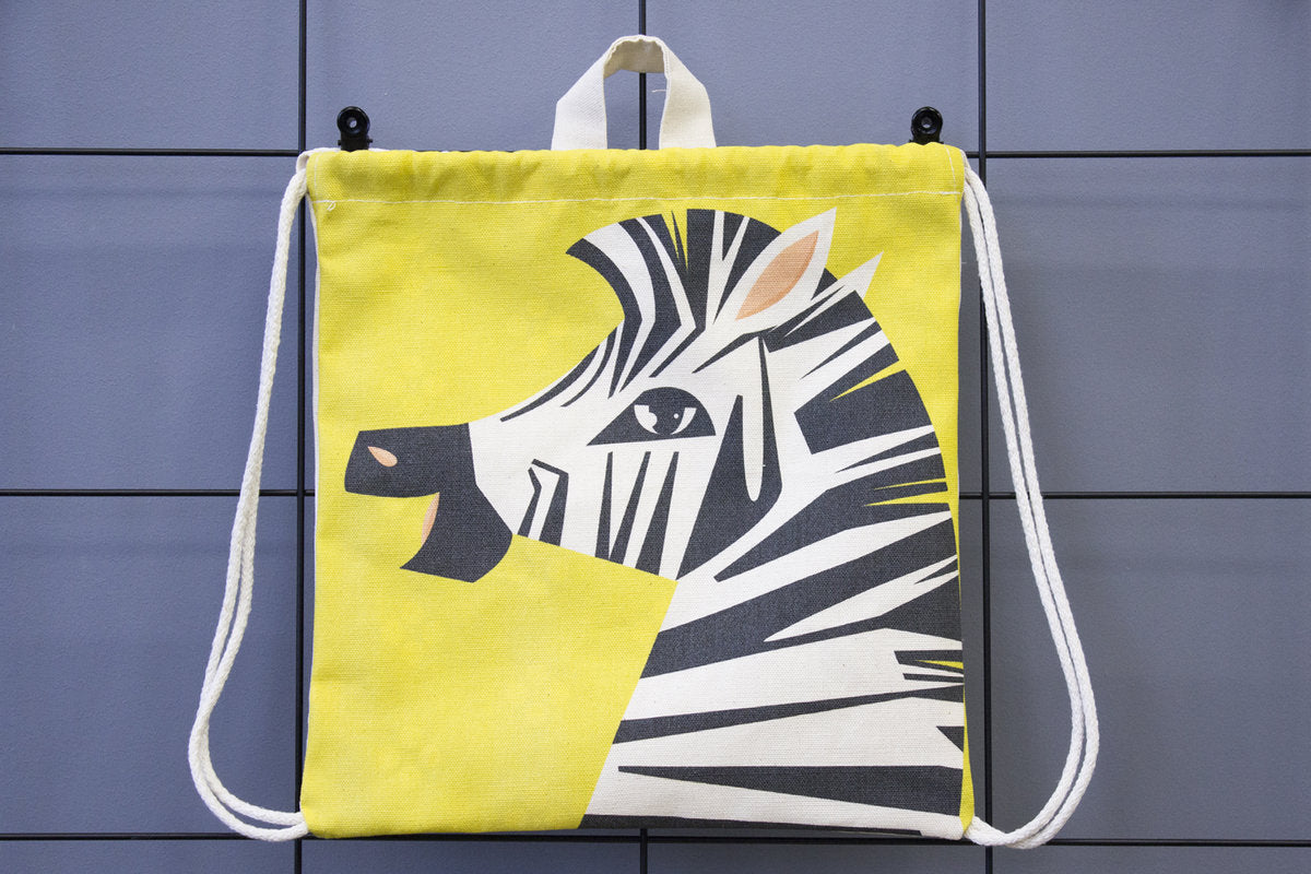 Beutelrucksack ZEBRA