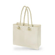Baumwolltasche 42 x 14 x 14 x 38 cm, 220 g/m², natur, Strandtasche
