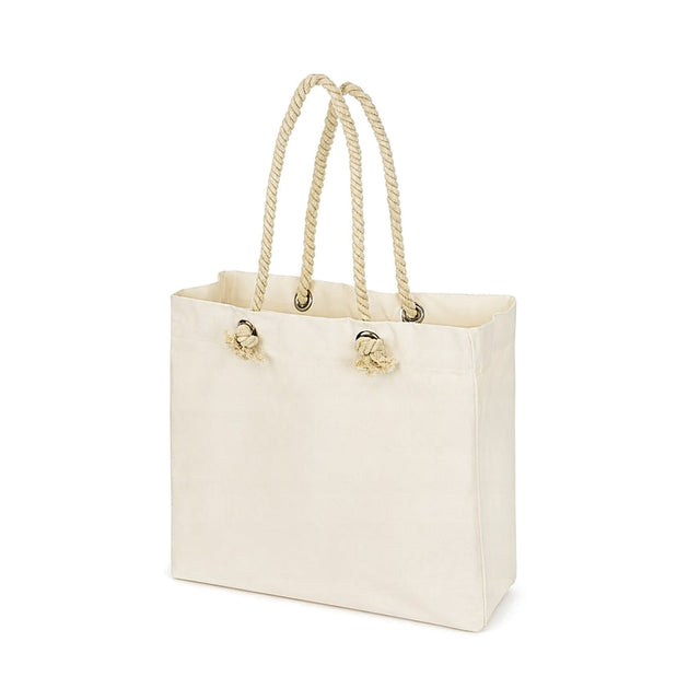 Baumwolltasche 42 x 14 x 14 x 38 cm, 280 g/m², natur, Strandtasche