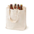 Baumwolltasche 17 x 17 x 28 cm, 300 g/m², natur