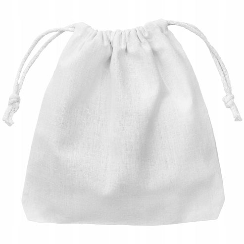 Baumwollsack Weiss 20x25 cm