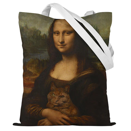 Baumwolltasche Mona Lisa 35x45