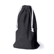 Baumwollbeutel mit Kordelzug 15 x 35 cm, 220 g/m², grau