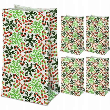 Blockpapiertüte 160x80x270mm 5St