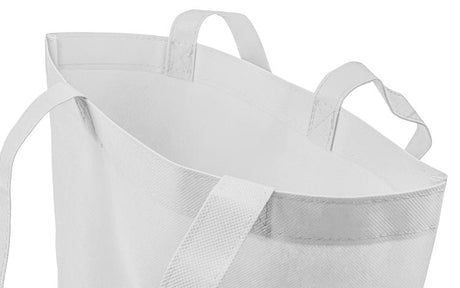 PP-Tasche Weiss - 360x420 mm, Griff: 38 cm