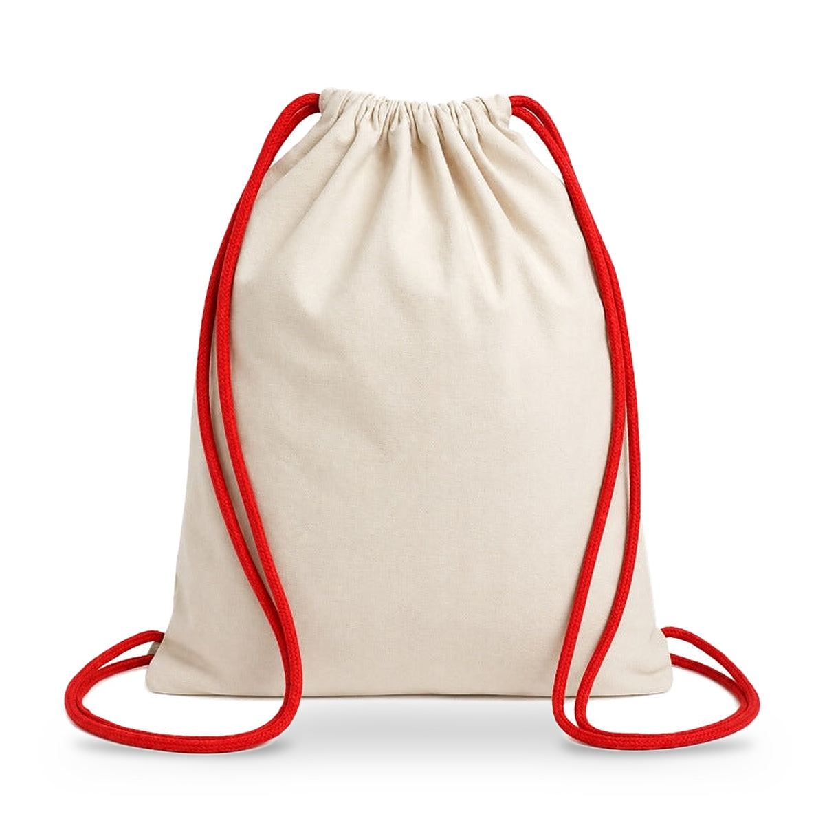 Turnbeutel aus Baumwolle 37 x 45 cm, 265 g/m², natur