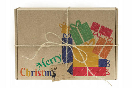 Weihnachtsmann-Geschenkbox, 3-teilig.