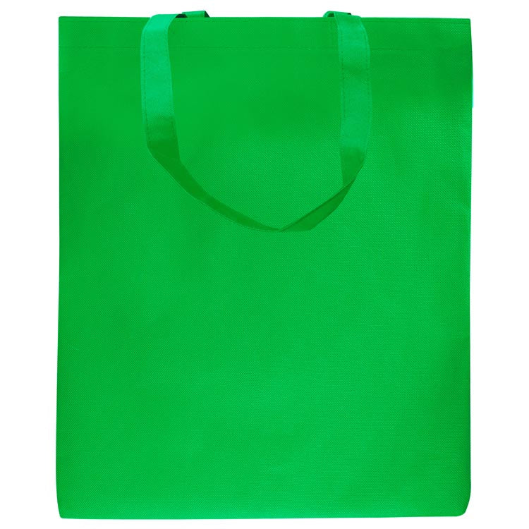 Polypropylen Tasche grün - 360x420mm, Henkel: 38cm