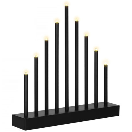 LED-Kerzenhalter Schwarz