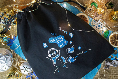 Baumwollbeutel 25x30cm SCHNEEMANN HOHO 145g