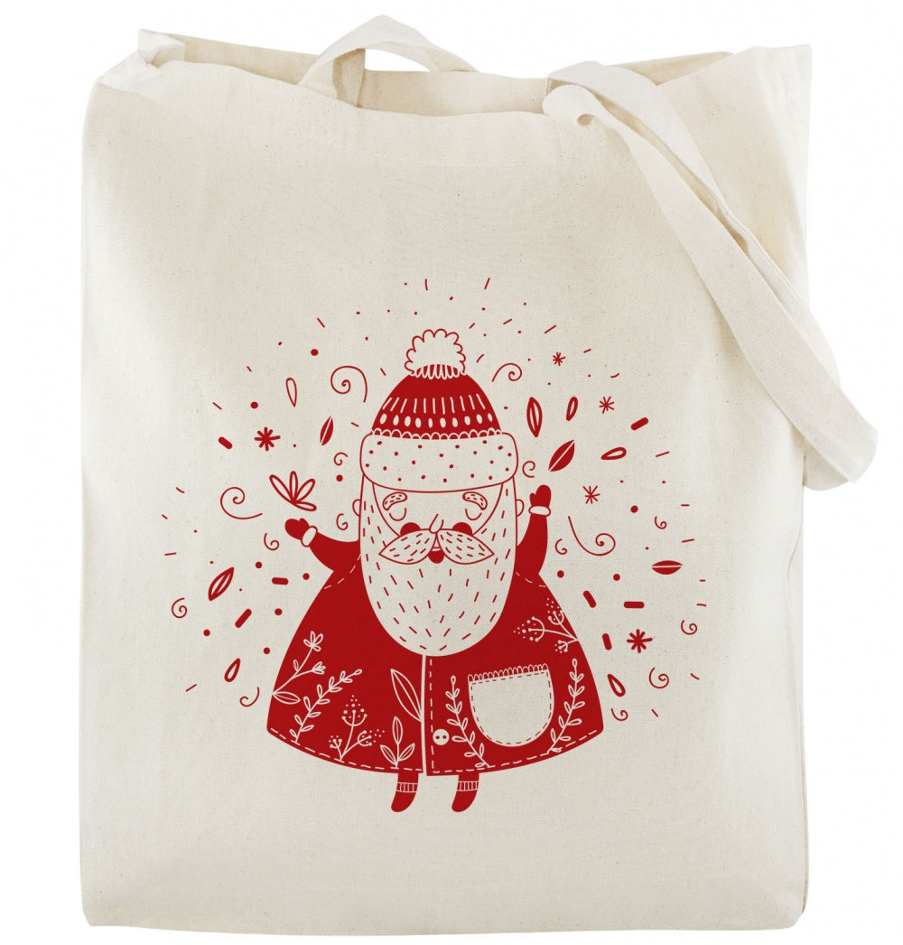 Weihnachten Baumwolltasche NIKOLAUS