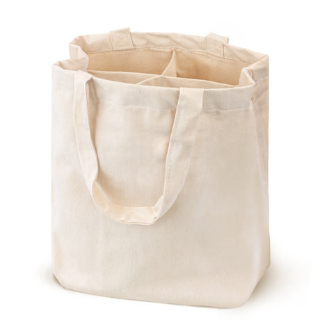BAUMWOLLTASHE 17x17x28cm 300g MIT HOSEN für Viererpacks