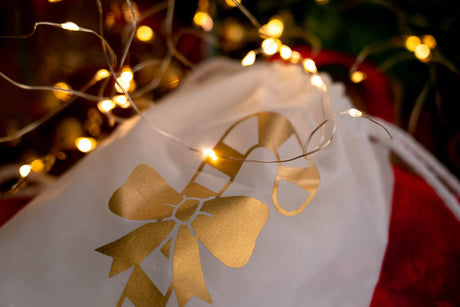 Weihnachts-Polyestertasche 16x21cm GOLDEN CANDY