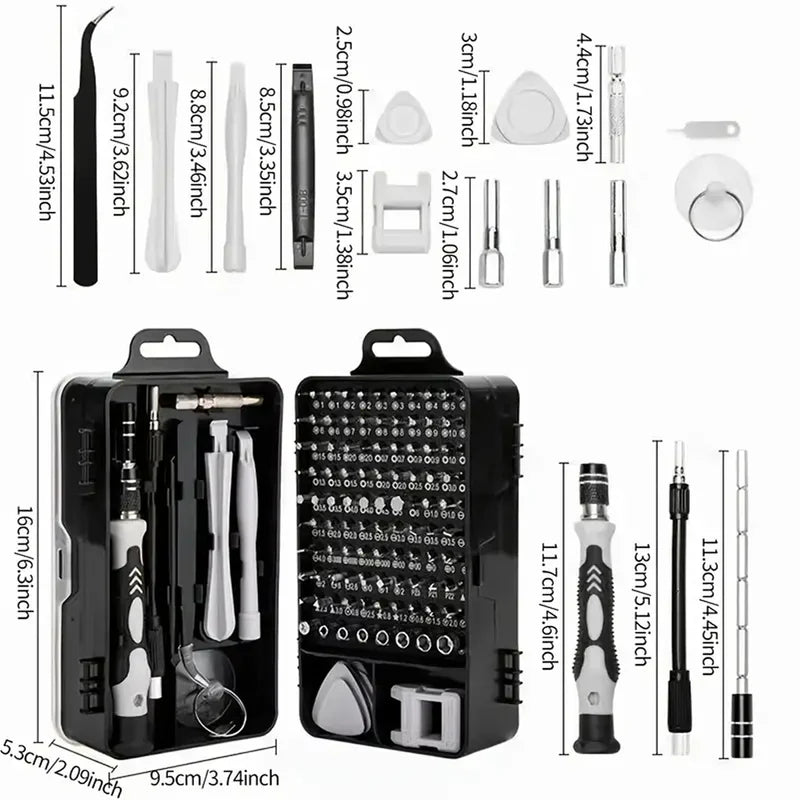 115-in-1-Schraubendreher-Set