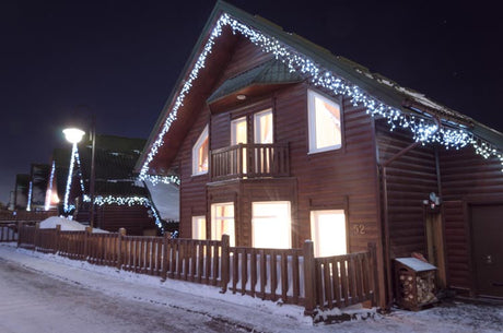 Weihnachtslichtervorhang 500 LED KALTLICHT 23m