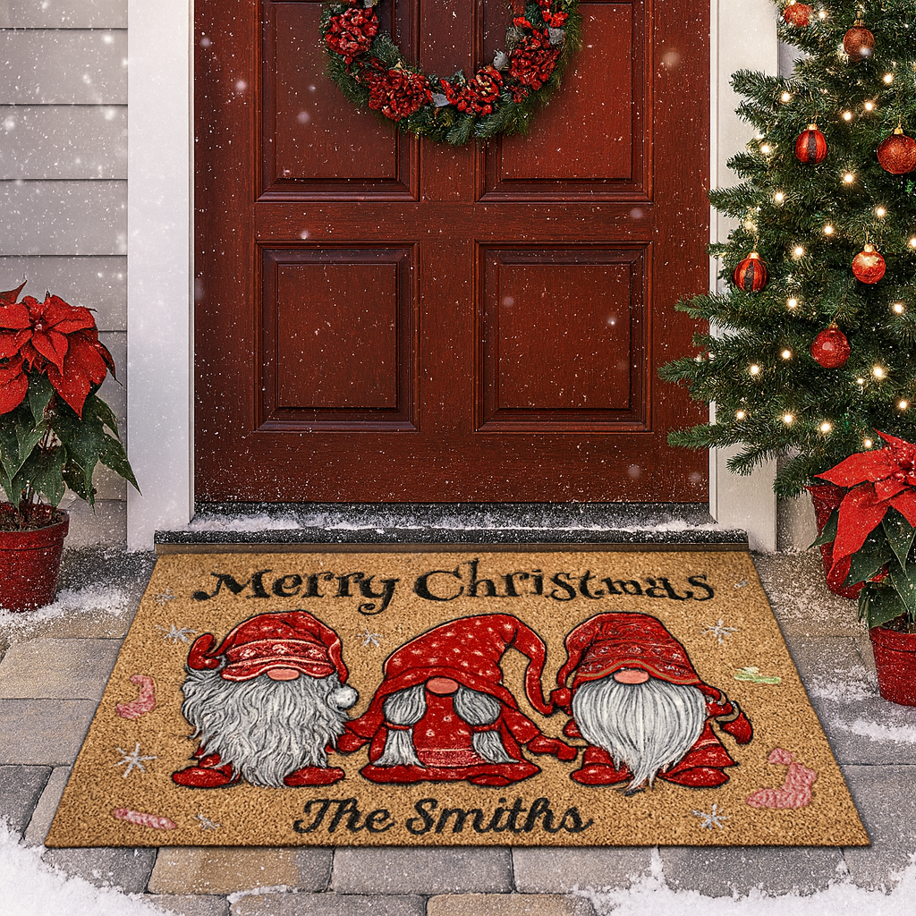Weihnachtsfußmatte Frohe Weihnachten 60x40cm