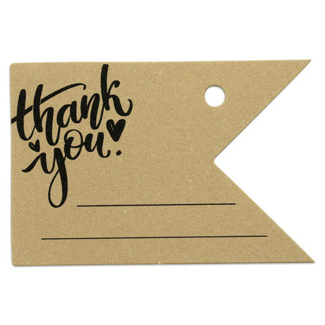 Tischkarten und Geschenkanhänger DANKE 10 St.