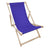 Holz-Liegestühle Einfarbig / Verschiedene Farben Marineblau