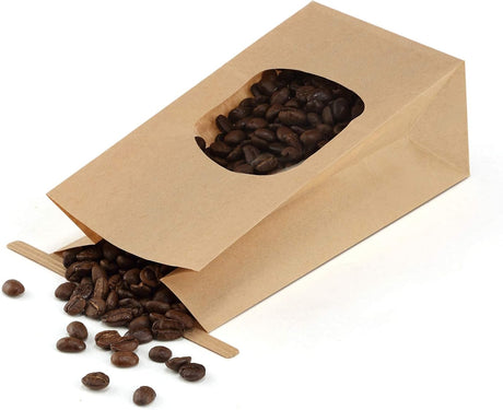 Papiertüte mit Fenster 20 Stück