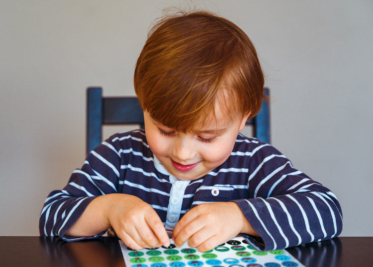 Motivationsaufkleber SMILE FACES 108St.