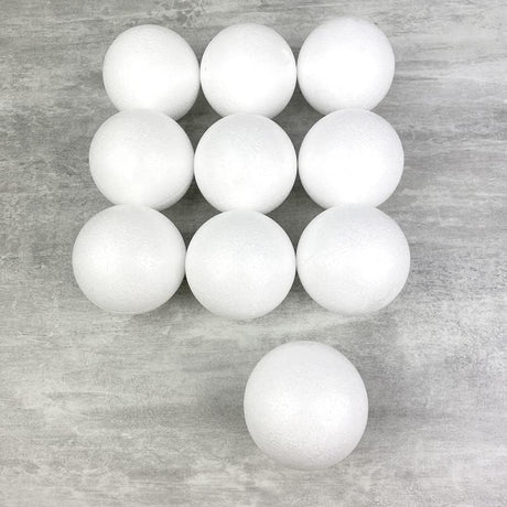 Styropor-Weihnachtskugel-Dekorationsset